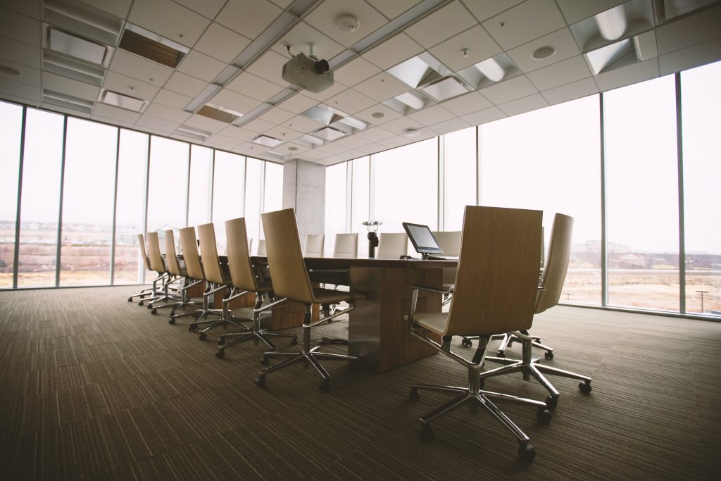 empty office board room - business litigation lawyers Melbourne - Melbourne law studio